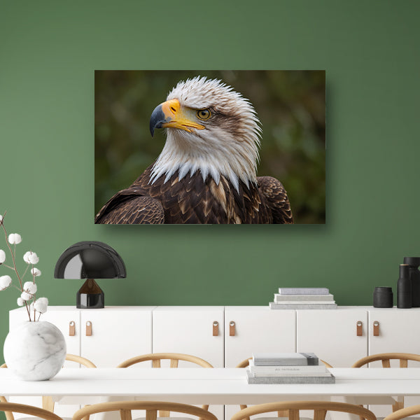 Gedetailleerd portret van een majestueuze adelaar poster