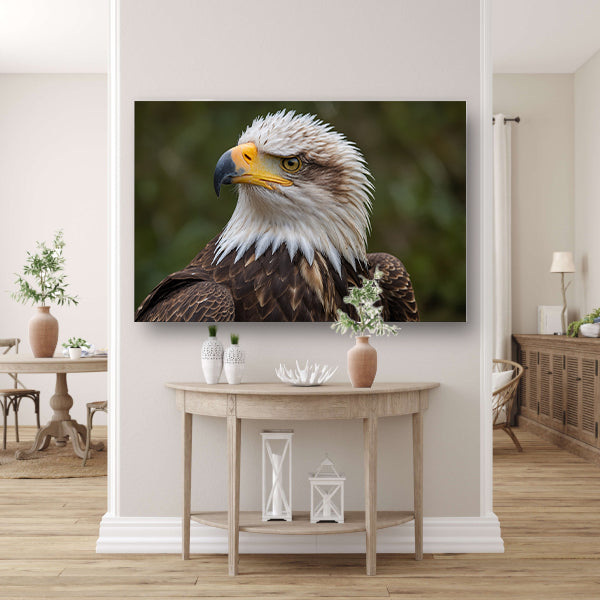 Gedetailleerd portret van een majestueuze adelaar poster