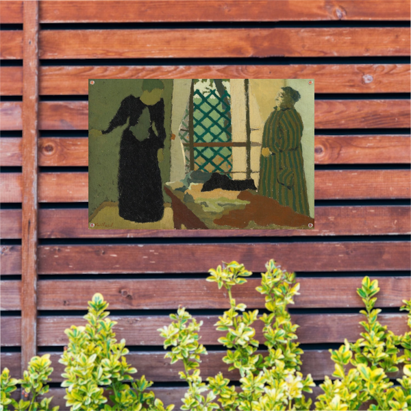 Het Naaiatelier van Madame Vuillard - Édouard Vuillard tuinposter
