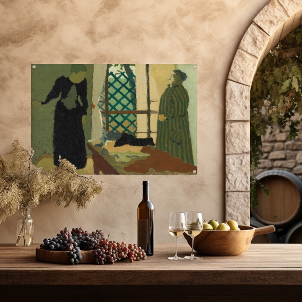 Het Naaiatelier van Madame Vuillard - Édouard Vuillard tuinposter