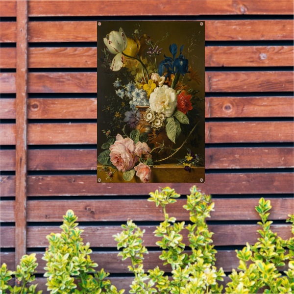 Bloemstilleven - Georgius Jacobus Johannes van Os tuinposter