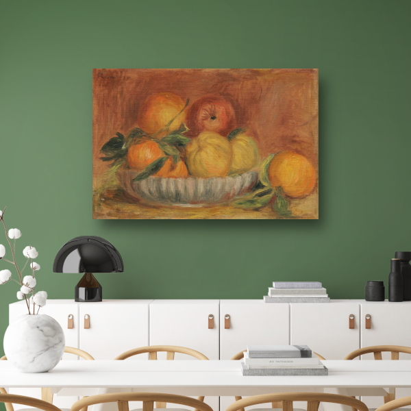 Stilleven met vruchten - Pierre-Auguste Renoir poster