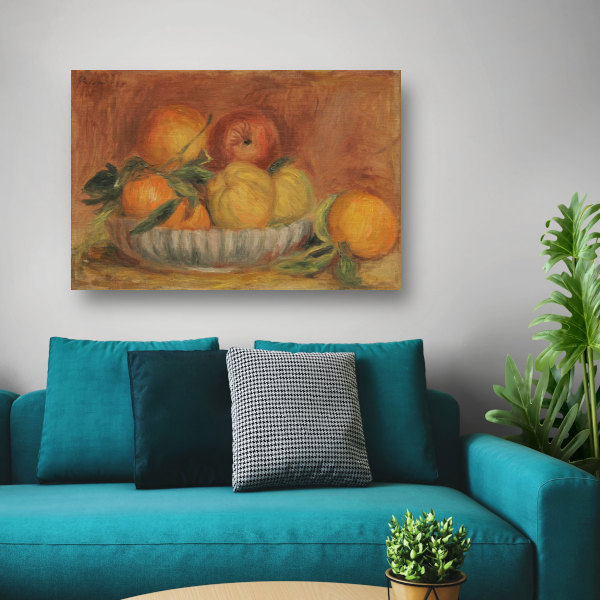 Stilleven met vruchten - Pierre-Auguste Renoir poster