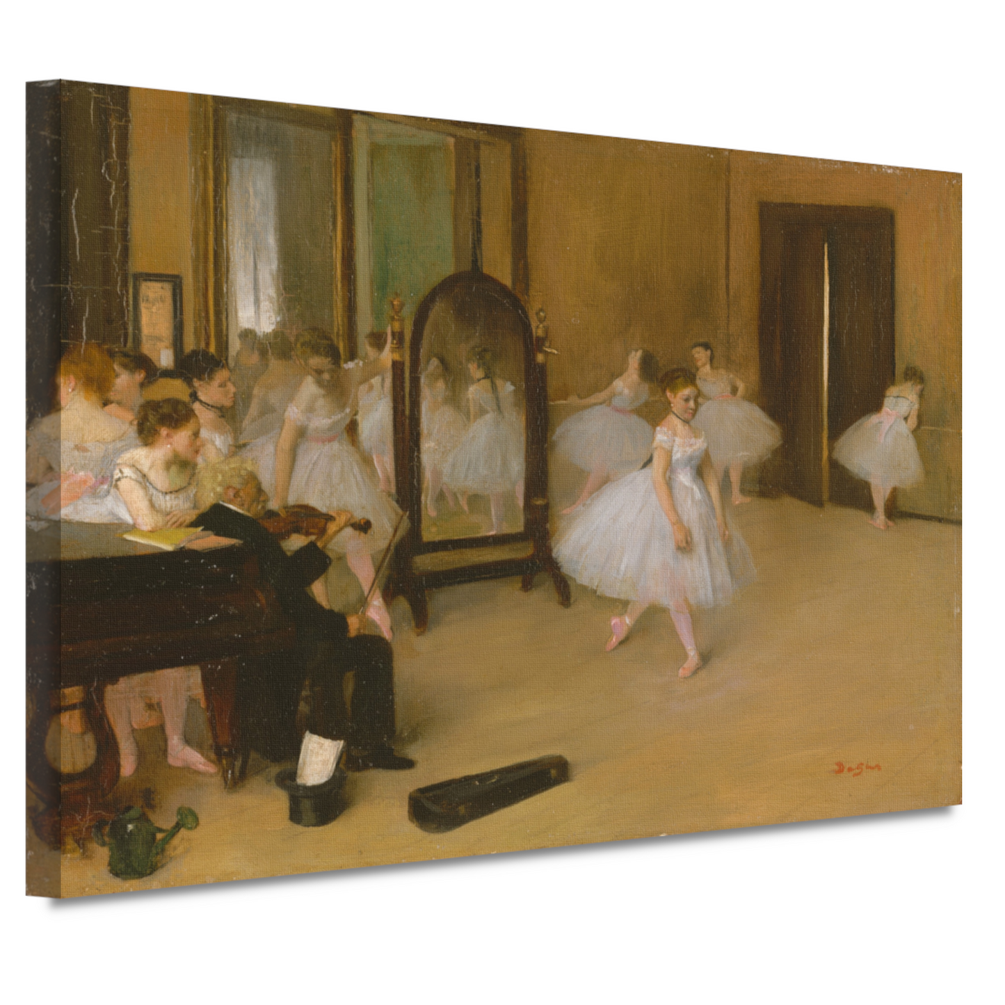 De danszaal - Edgar Degas canvas