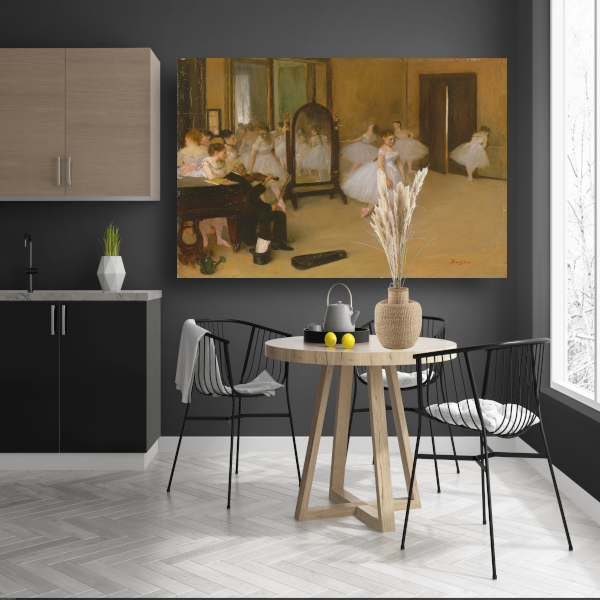 De danszaal - Edgar Degas canvas