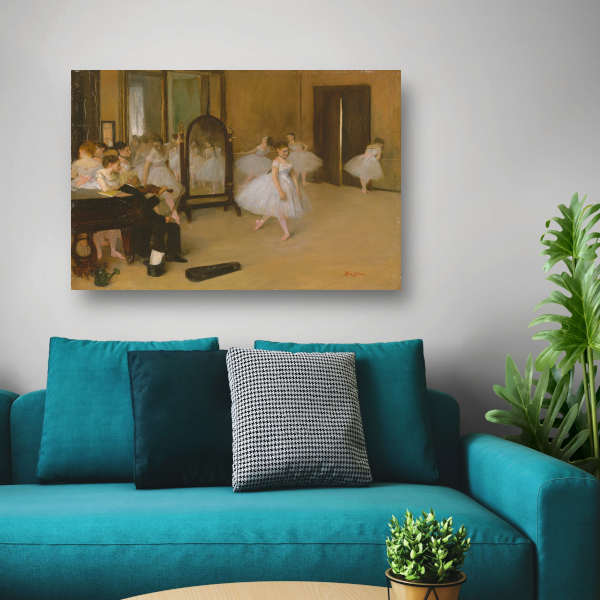 De danszaal - Edgar Degas canvas