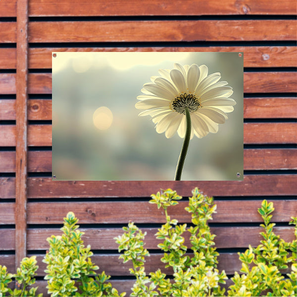 Sereen Bloemportret in Zacht Licht tuinposter
