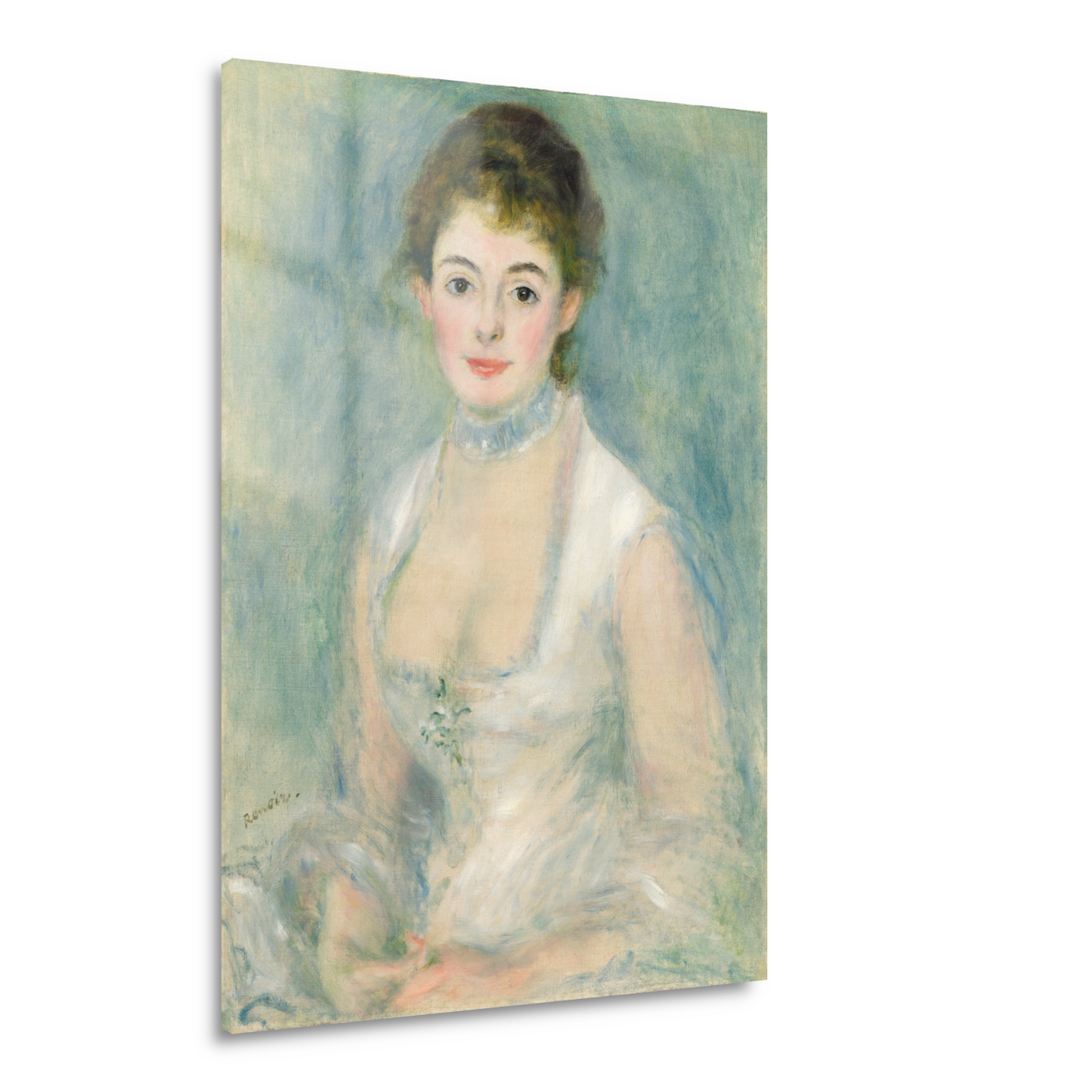 Portret van mevrouw Henriot - Pierre-Auguste Renoir Acrylglas