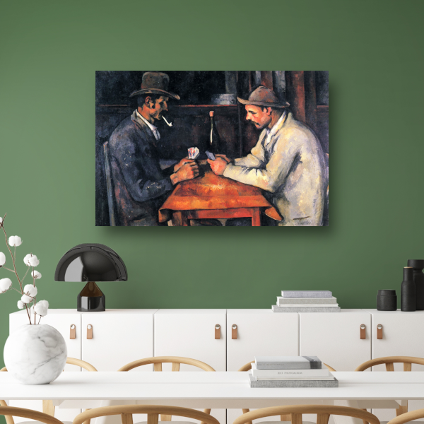 The Card Players - Paul Cézanne poster