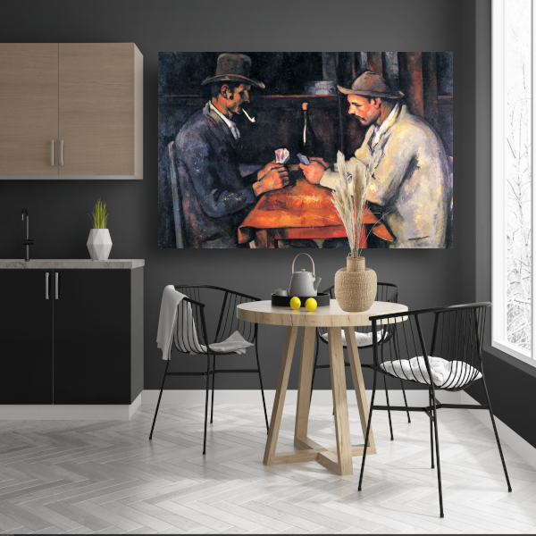 The Card Players - Paul Cézanne poster
