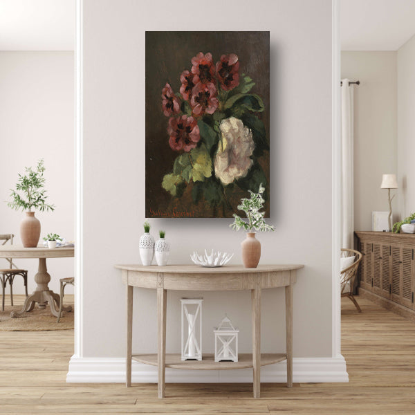 Bouquet of Flowers - Gustave Courbet poster