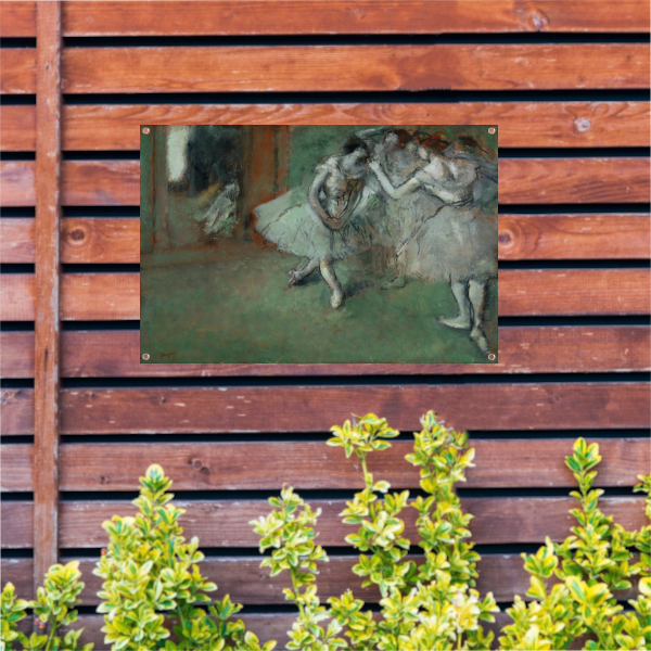 Een groep dansers - Edgar Degas tuinposter