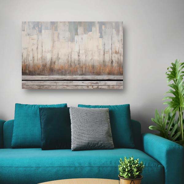 Wolkenkrabber in lijnenspel acrylglas