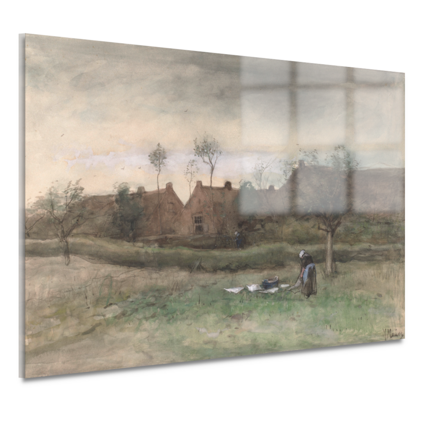 Bleekveldje - Anton Mauve acrylglas