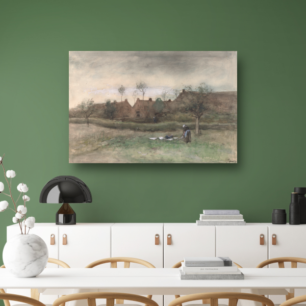 Bleekveldje - Anton Mauve acrylglas