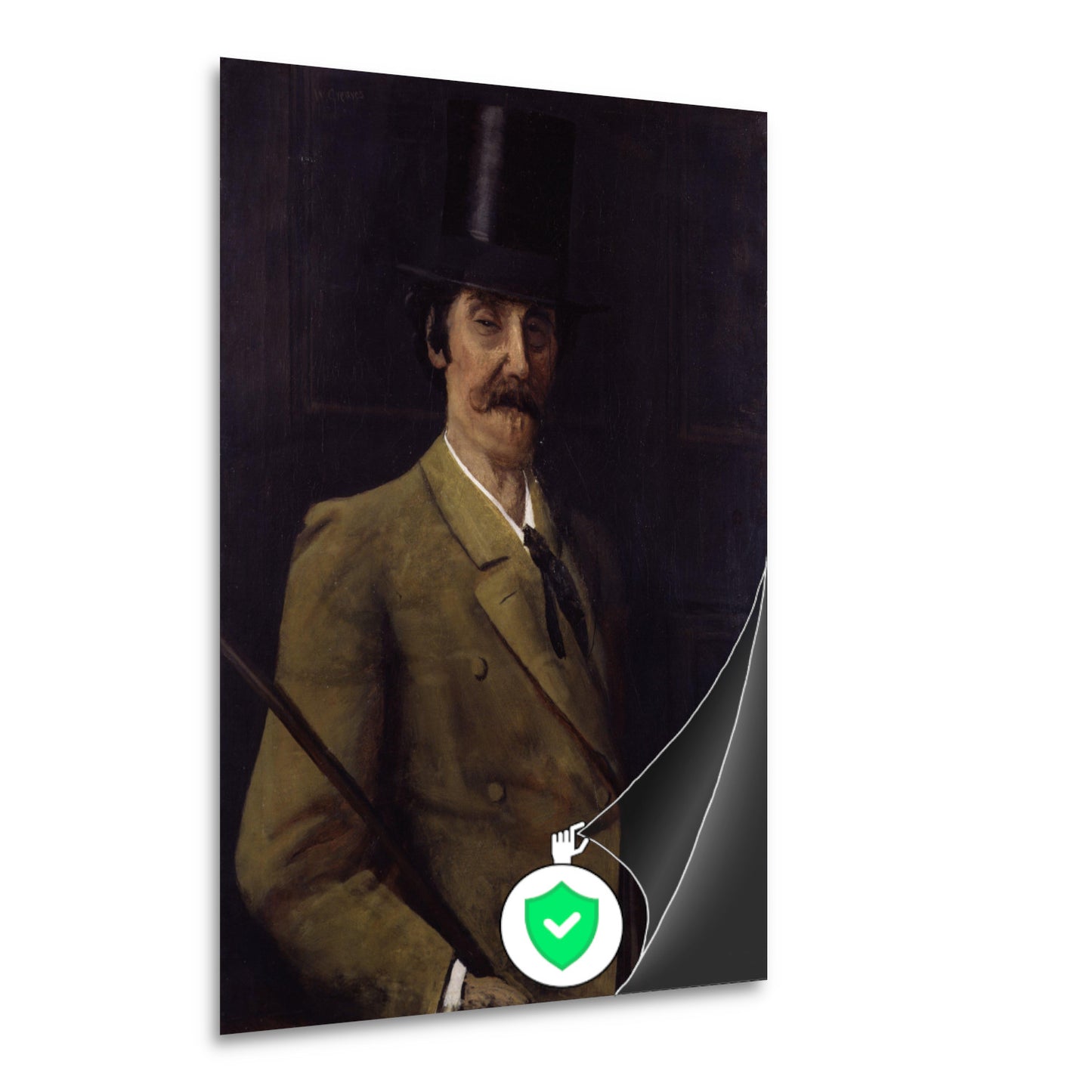James Abbott McNeill Whistler - Walter Greaves poster