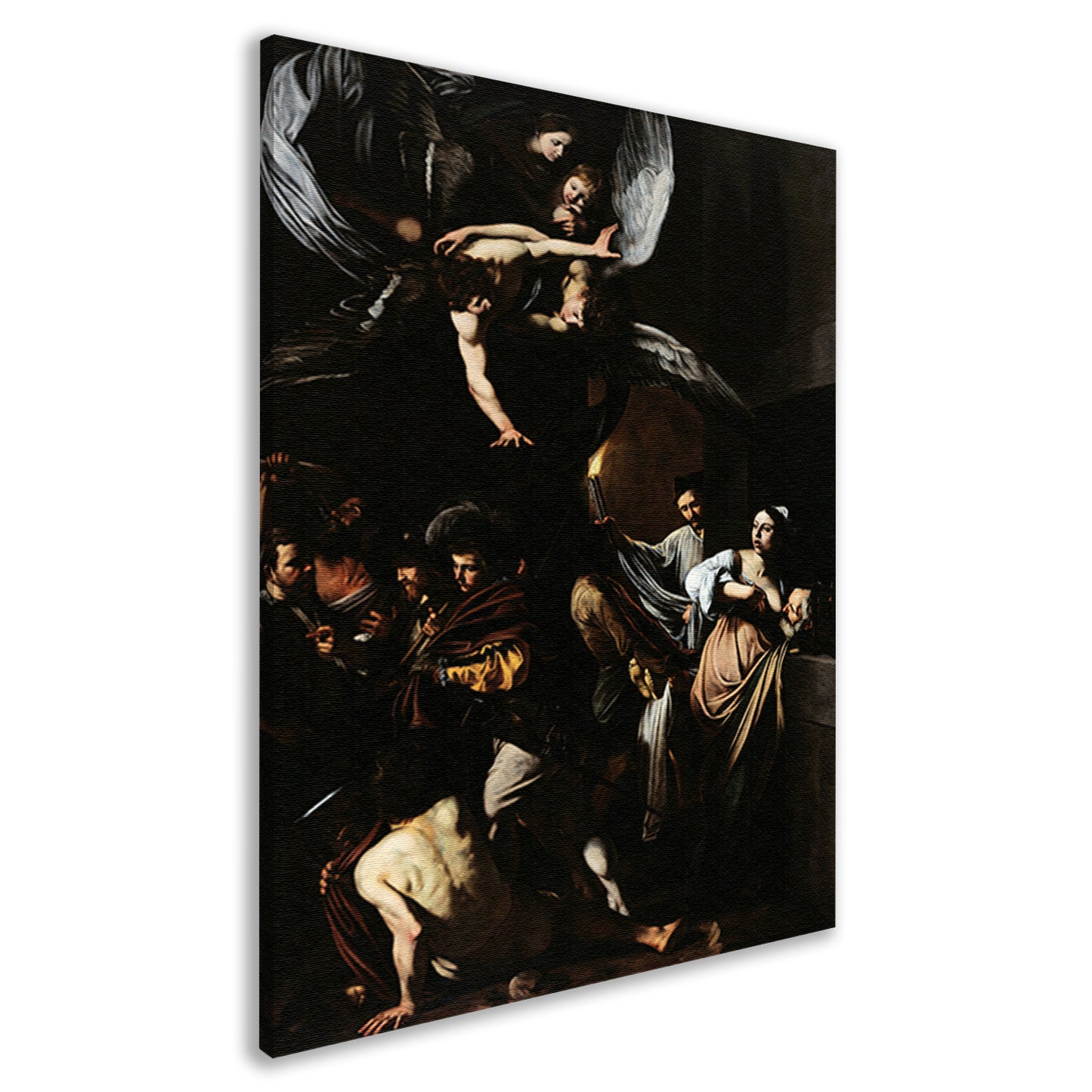 De Zeven Werken van Barmhartigheid - Caravaggio canvas