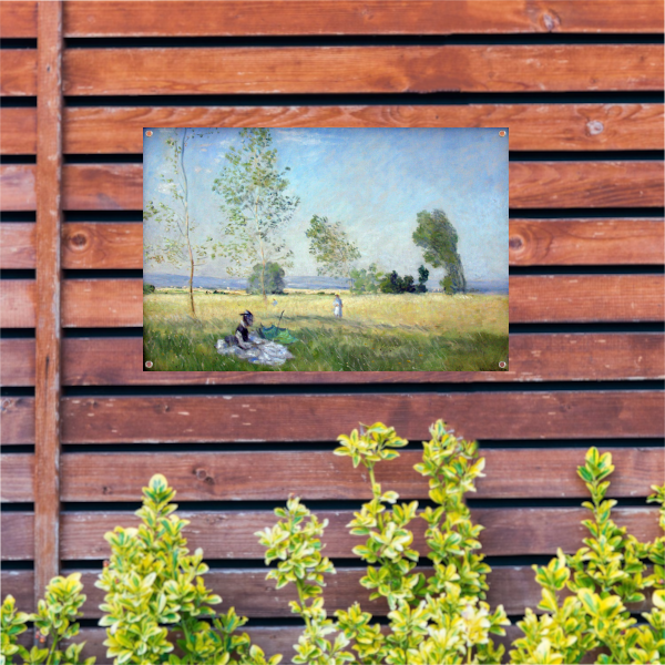 Zomer - Claude Monet tuinposter
