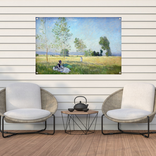 Zomer - Claude Monet tuinposter