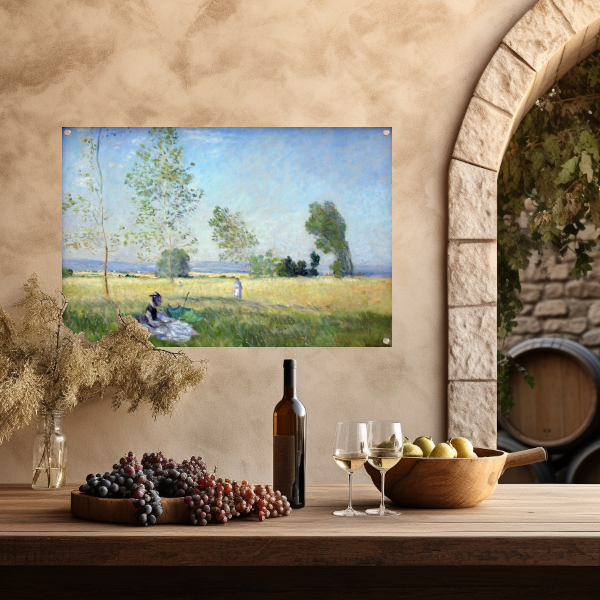 Zomer - Claude Monet tuinposter