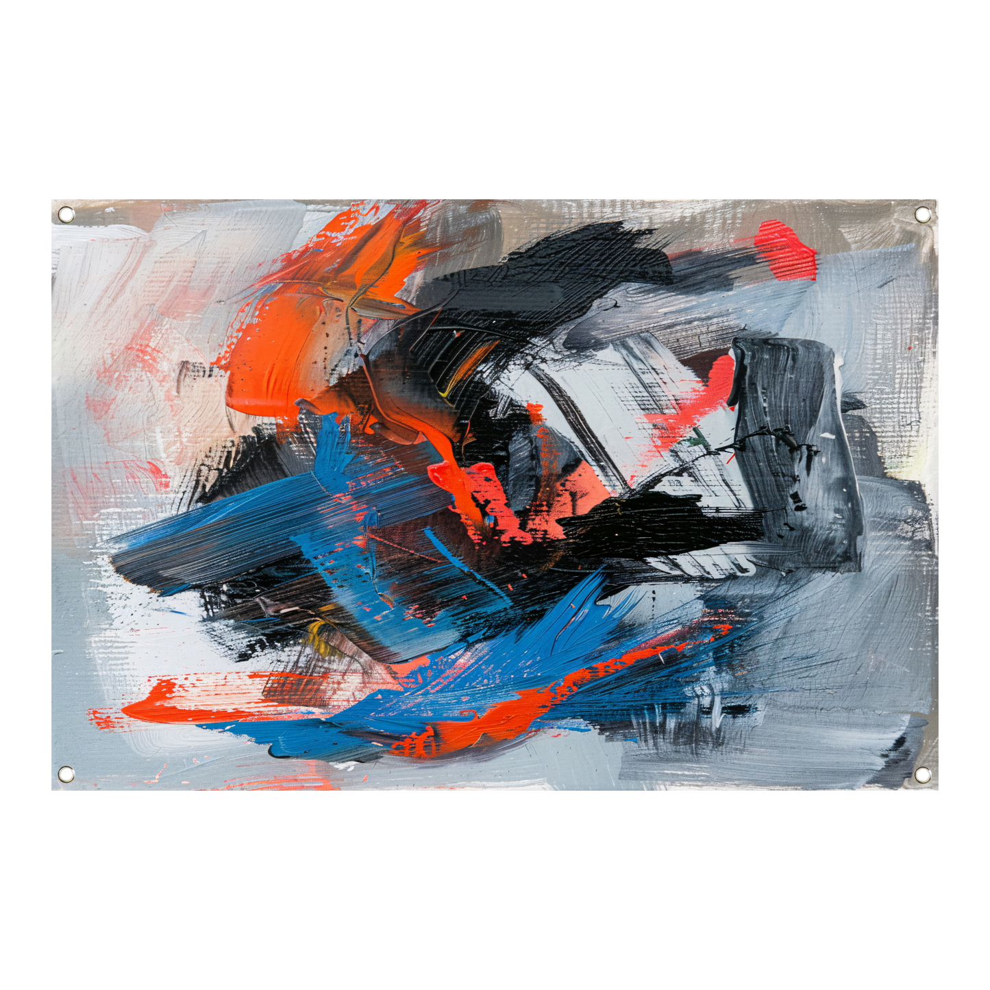 Abstracte Lijnencompositie tuinposter