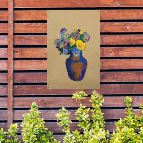 Gedachten - Odilon Redon tuinposter