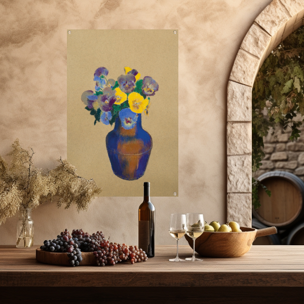 Gedachten - Odilon Redon tuinposter