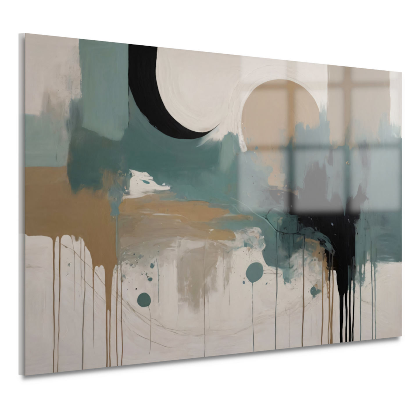 Dynamiek van Kleur en Organische Textuur acrylglas