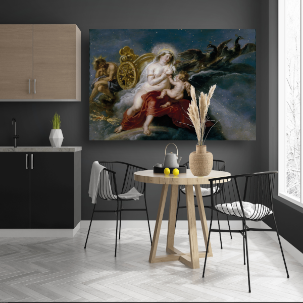 De schepping van de Melkweg - Peter Paul Rubens acrylglas