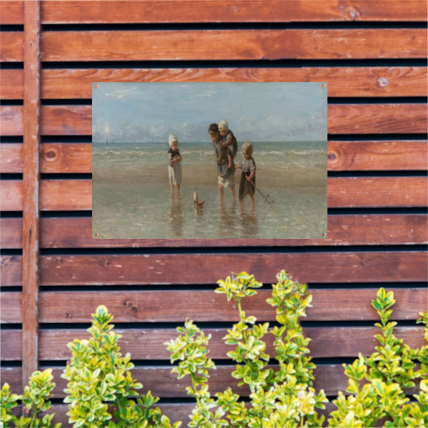 Kinderen der Zee - Jozef Israëls tuinposter
