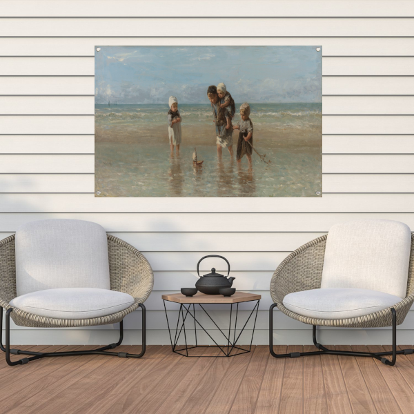 Kinderen der Zee - Jozef Israëls tuinposter