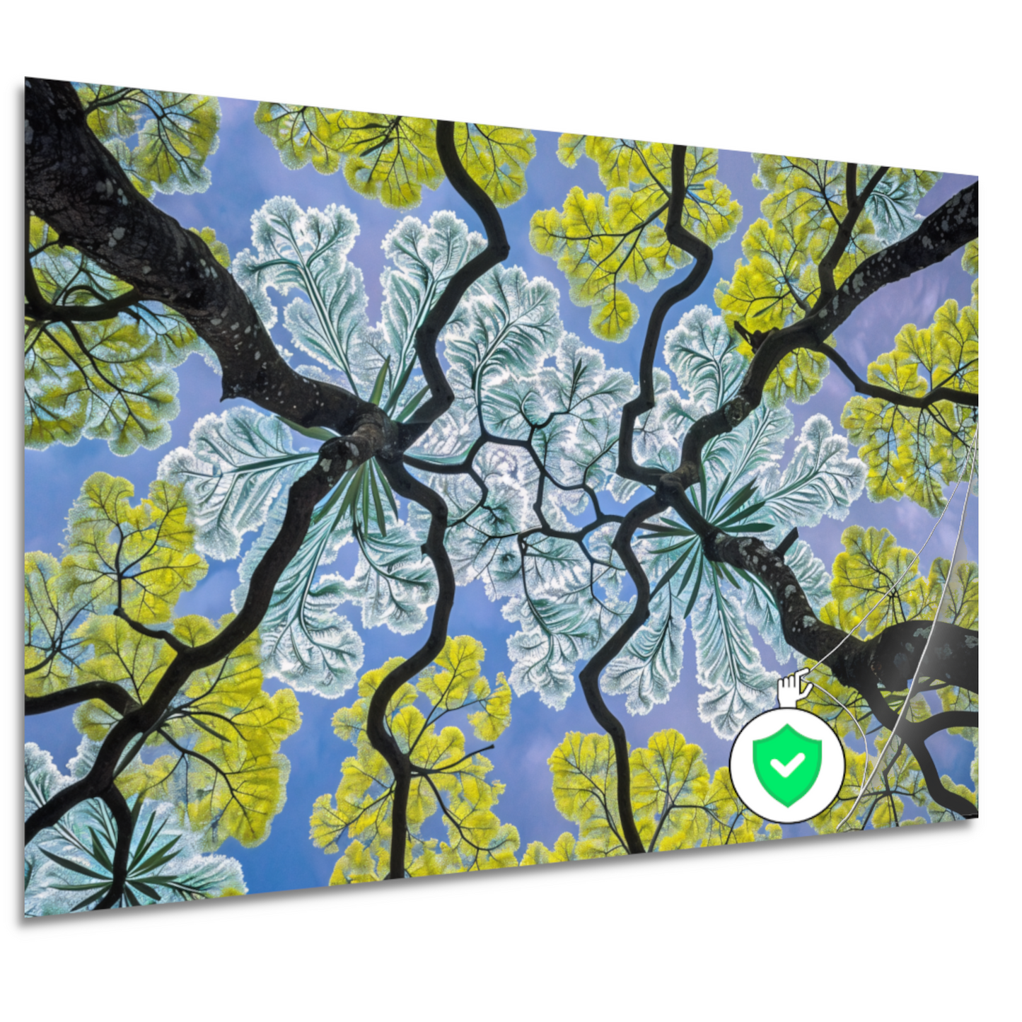 Impressionistische Bomen poster