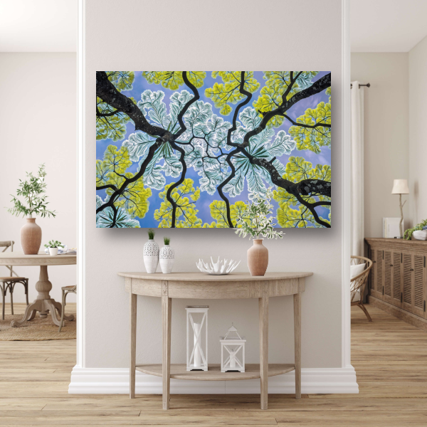Impressionistische Bomen poster