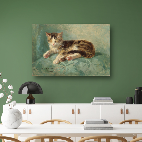 Katten dutje - Henriëtte Ronner-Knip poster