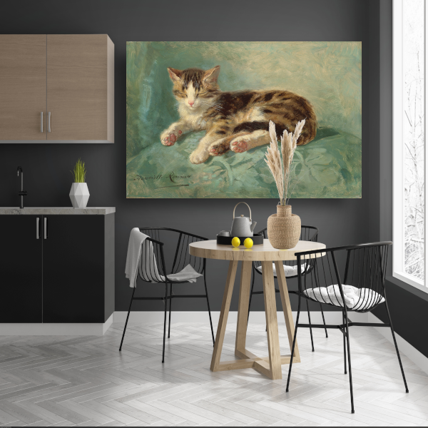 Katten dutje - Henriëtte Ronner-Knip poster