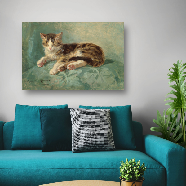 Katten dutje - Henriëtte Ronner-Knip poster