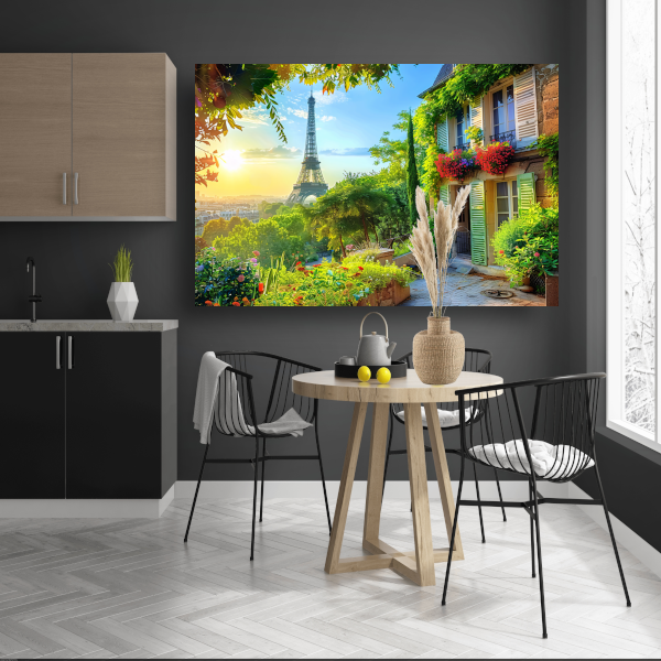 Eiffeltoren bij Nacht canvas