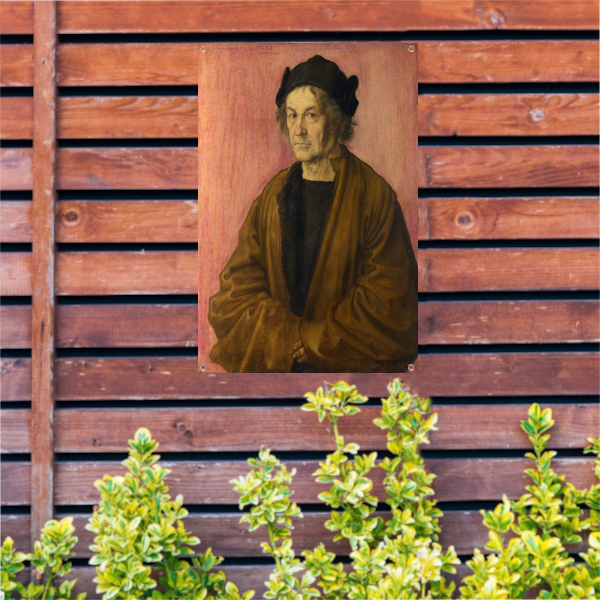 Zelfportret op 28-jarige leeftijd - Rembrandt van Rijn tuinposter