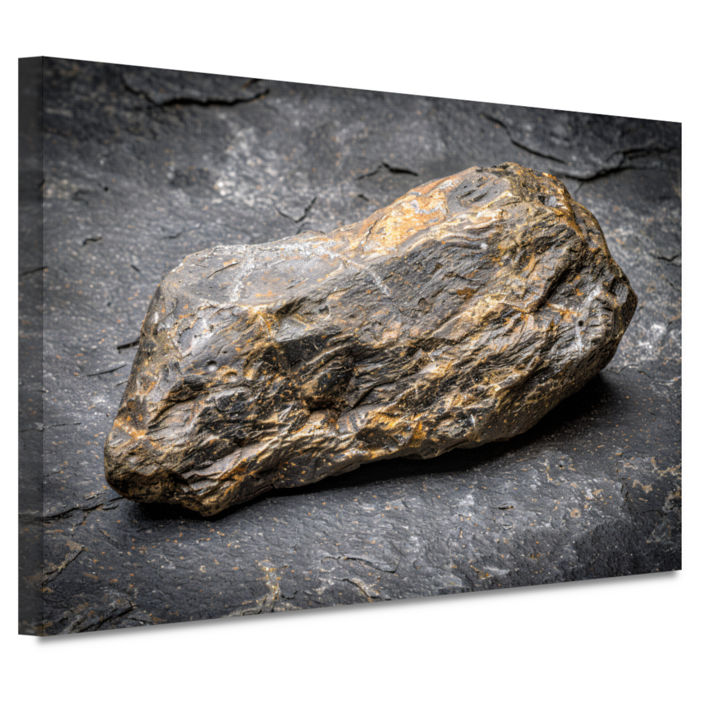 Textuur en Kleur van Natuurlijke Steen canvas