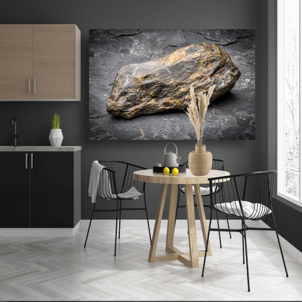 Textuur en Kleur van Natuurlijke Steen poster