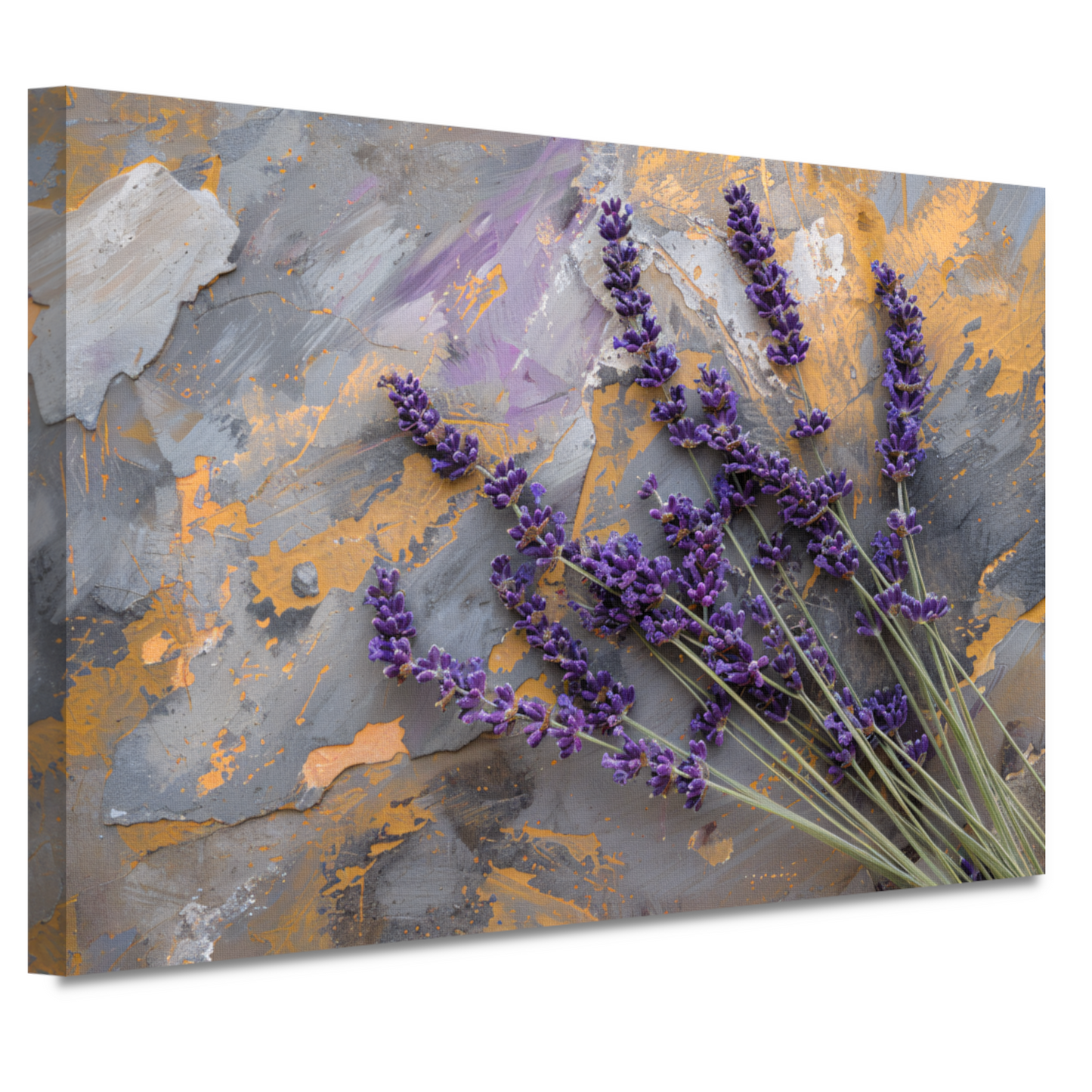 Lavendel in Impressionistische Stijl canvas