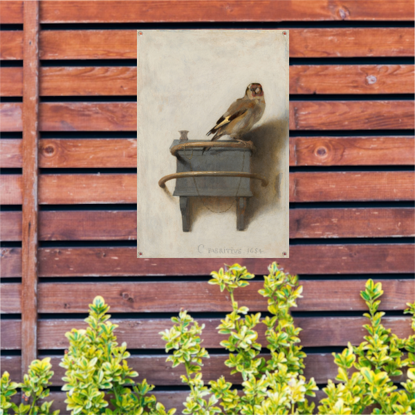 Het Puttertje - Carel Fabritius tuinposter