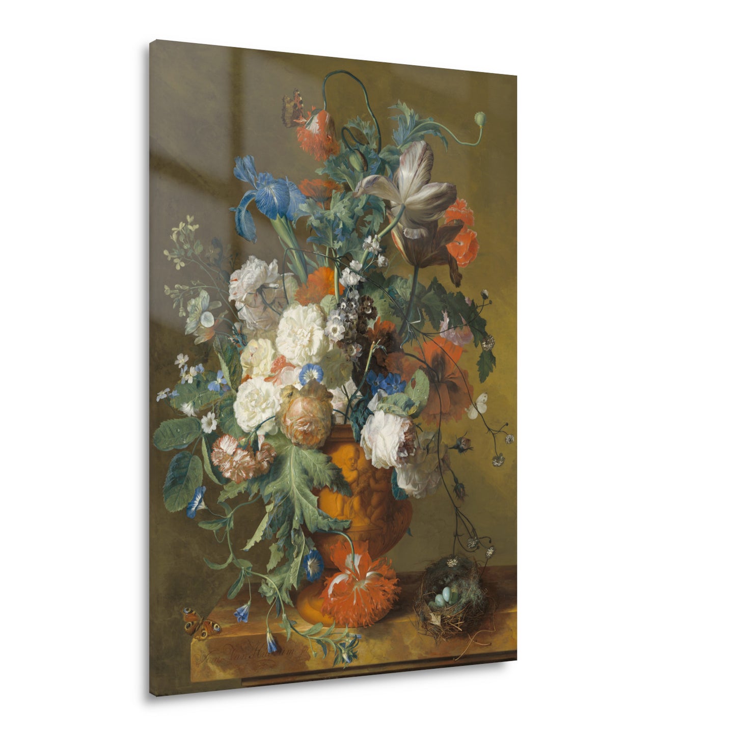 Bloemen in een urn - Jan van Huysum Acrylglas