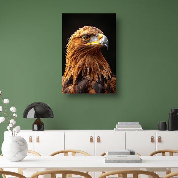 Portret van een Adelaar met Indringende Blik poster