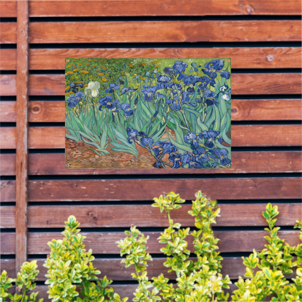 Irissen - Vincent van Gogh tuinposter