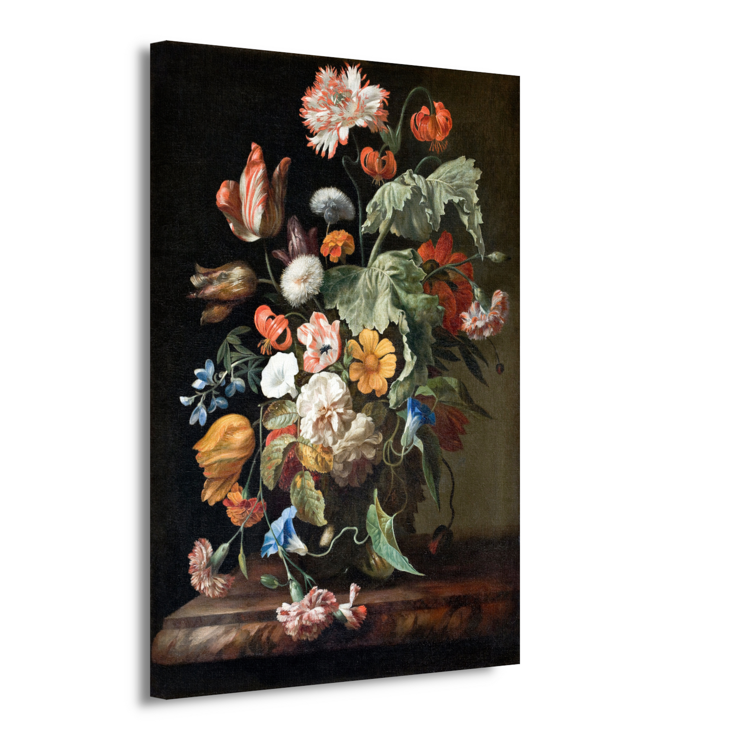 Stilleven met bloemen - Rachel Ruysch canvas