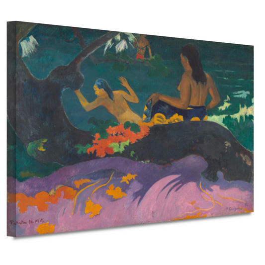 Aan Zee - Paul Gauguin canvas