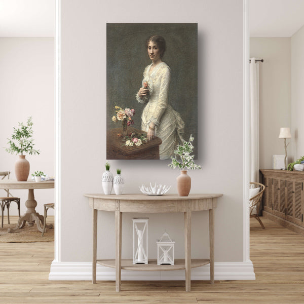Madame Lerolle - Henri Fantin-Latour canvas