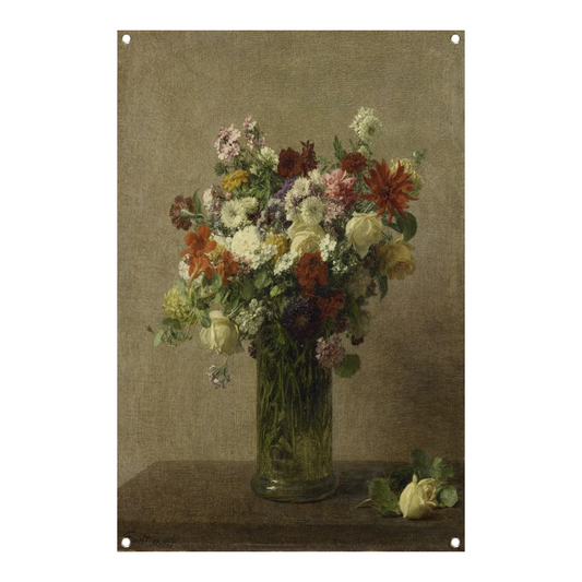 Stilleven met bloemen - Henri Fantin-Latour tuinposter