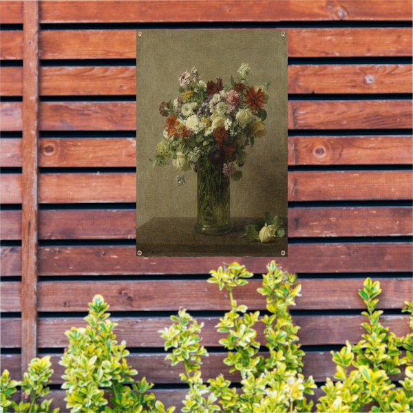 Stilleven met bloemen - Henri Fantin-Latour tuinposter